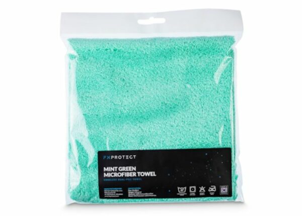 FX Protect Mint Green Microfiber Towel 550gsm