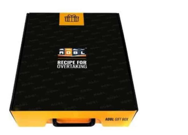 ADBL GIFT BOX L - opakowanie na zestaw prezentowy z wkładem od ADBL na 4 produkty 500ml-
