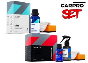 CarPro C.Quartz UK 3.0 30ml KIT + CarPro C.Quartz GLISS 30ml