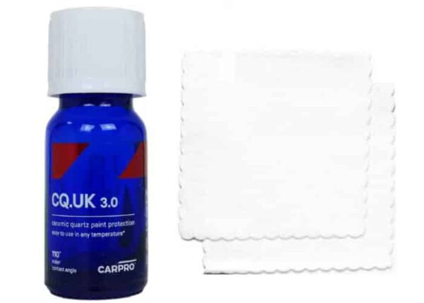 CarPro-Cquartz-UK-Edition-3.0---wysokiej-jakości-powłoka-kwarcowa,-łatwa-aplikacja-+-2-mikrofibry-10ml