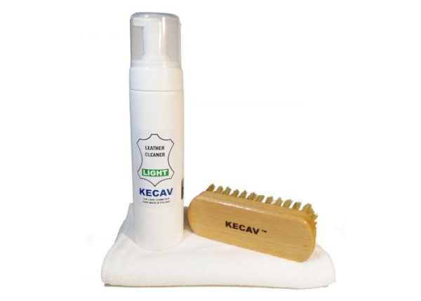 KECAV-Leather-Cleaner-Set-Light---zestaw-do-czyszczenia-tapicerki-skórzanej-oraz-eko-skóry