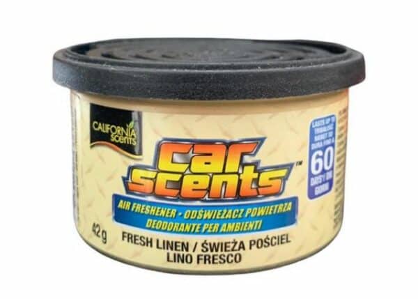 California-Scents-Fresh-Linen---świeże-pranie,-zapach-w-puszce,-trwałość-do-60-dni