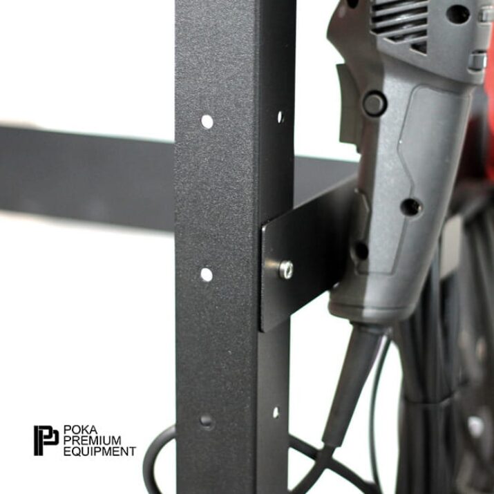 POKA PREMIUM WD_STD Basic - Wózek detailingowy, mobilne stanowisko robocze do autodetailingu - obrazek 4