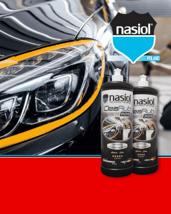 Nasiol-CleaRub-305-+-505-2x1L-zestaw-past-do-polerowania-lakieru-i-mocnej-korekty