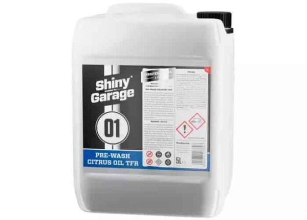Shiny-Garage-Pre-Wash-Citrus-Oil-TFR-5L---mocna-aktywna-piana,-mycie-wstępne,-koncentrat