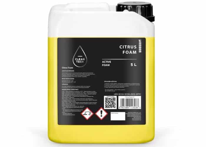 Cleantech-Citrus-Foam-5L---zasadowa-piana-aktywna,-skuteczny-PRE-WASH