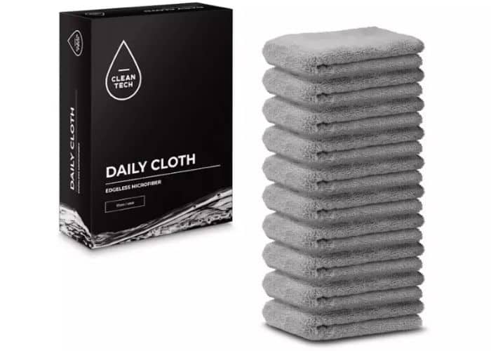 Cleantech-Daily-Cloth-40x40cm-350gsm-10SZT---zestaw-uniwersalnych-mikrofibr,-delikatne-i-bezszwowe