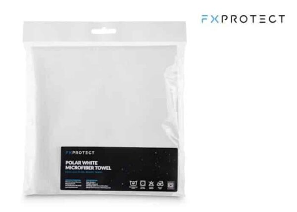 FX Protect Polar WHite Microfiber Towel 40x40