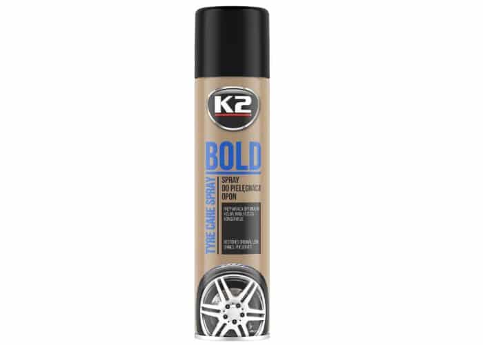 K2-BOLD-600ml---dressing-do-opon-w-sprayu,-szybki-w-użyciu-nabłyszczacz