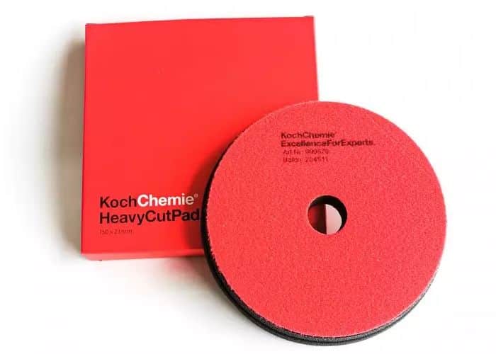 Koch-Chemie-Heavy-Cut-Pad-126mm---agresywna-gąbka-polerska,-mocno-ścierna