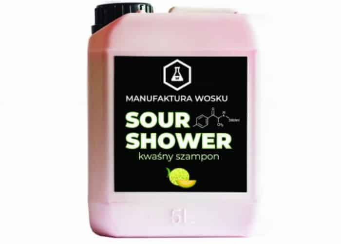 Manufaktura-Wosku-Sour-Shower-5L---kwaśny-szampon,-odtyka-powłoki,-mocne-działanie