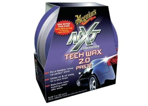 Meguiar's-NXT-Generation-Tech-Wax-2.0-paste-311g---wosk-syntetyczny,-bardzo-trwały,-mocny-połysk-+-mikrofibra-gratis