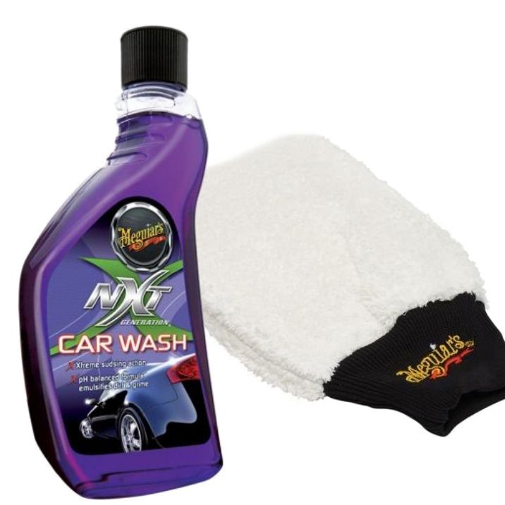 Meguair's NXT Gen Shampoo + wash mitt