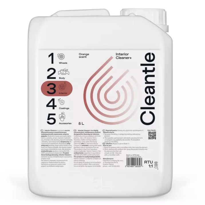 CLEANTLE Inside Cleaner + 5L