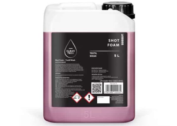 CleanTech-Shot-Foam-5L---mocny-koncentrat-do-prania-tapicerki-materiałowej