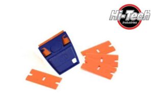 EZ Grip Plastic Razor Blade Holder & 5 Blades