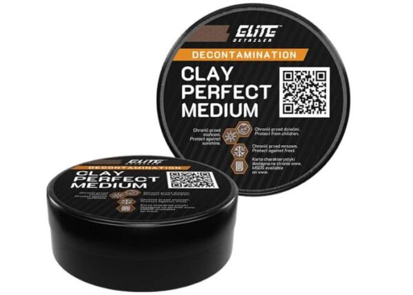 Elite-Detailer-Perfect-Clay-Bar-Medium-100g---średnio-twarda-glinka-do-oczyszczania-lakieru