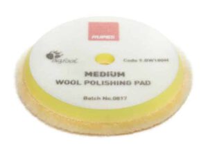 RUPES-Yellow-Wool-Polishing-Pad-Medium-130-145mm---średnio-agresywne-futro-polerskie