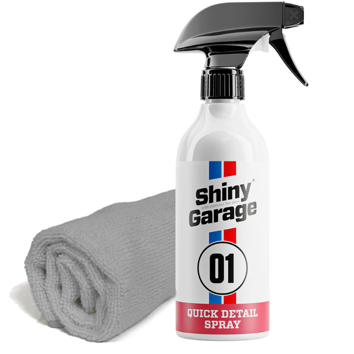 Shiny Garage Quick Detail Spray 500ml - szybki wodny Quick Detailer bez  wosku, łatwa aplikacja