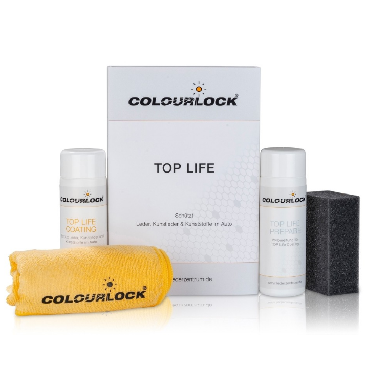 Colourlock TOP LIFE - powłoka do skóry naturalnej oraz tworzyw sztucznych o  trwałości do 12 miesięcy | DetailStore - Sklep detailingowy