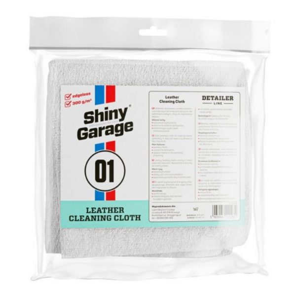 Shiny Garage Leather Cleaning Cloth 40x40 cm