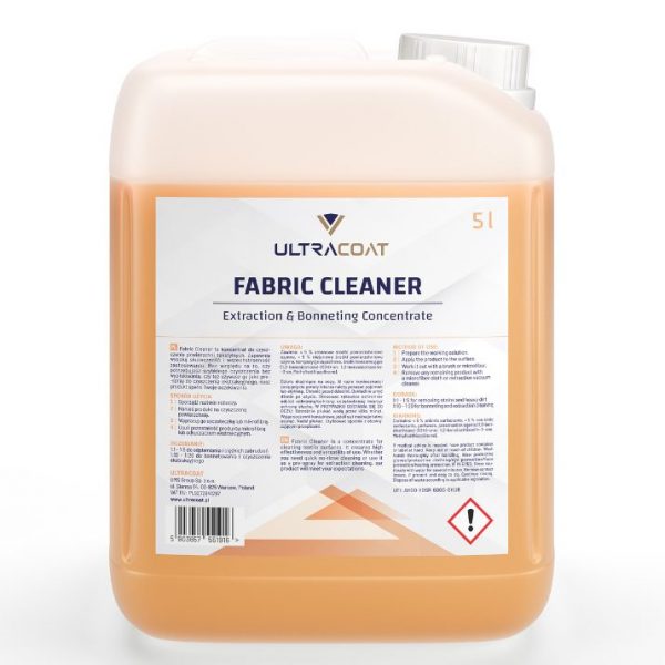 Ultracoat Fabric Cleaner 5L