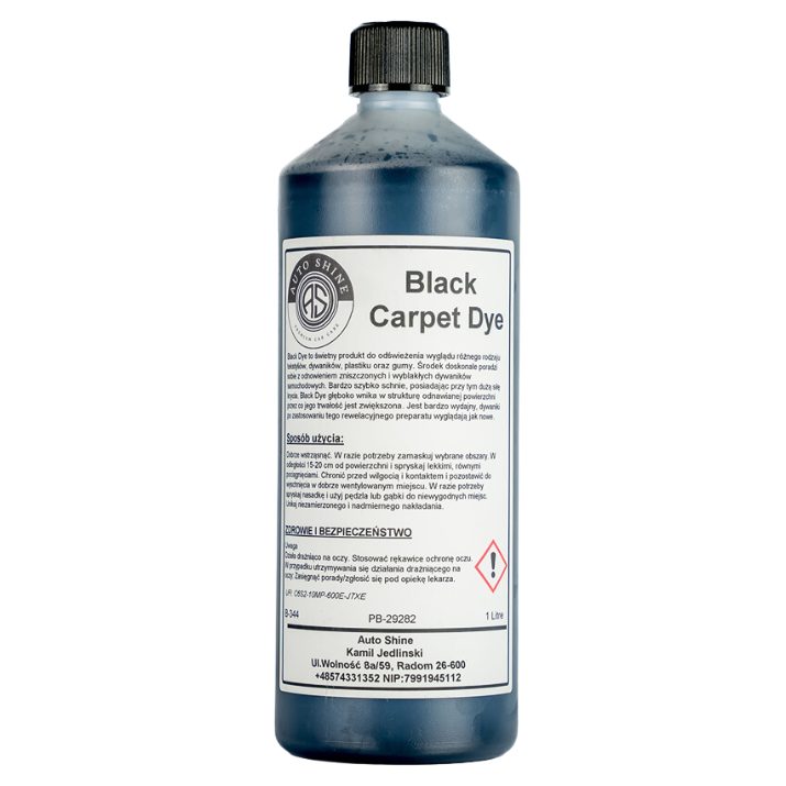 Auto Shine Black Carpet DYE 1L