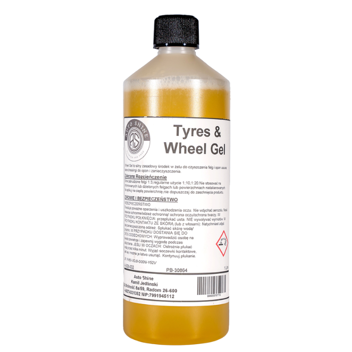 Auto Shine Tyres & Wheel Gel 1L