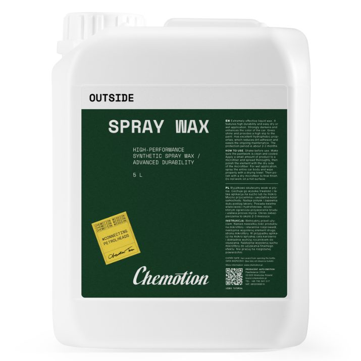 Chemotion Spray wax 5L