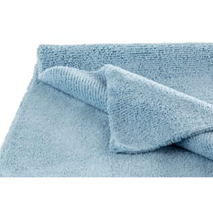 Mikrofibra Edgeless BLUE 360gsm 40x40cm - delikatna mikrofibra do docierania powłok, QD i wosków - obrazek 2