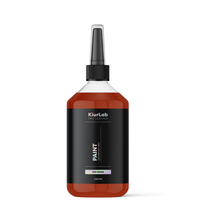 KiurLab Pro Leather And Vinyl Paint red-brown ruda 250ml