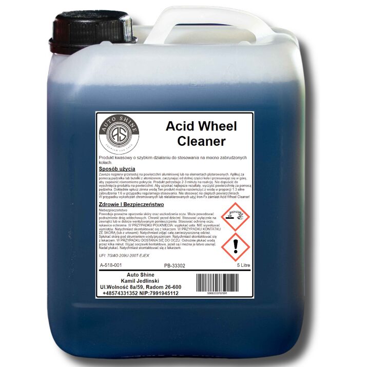 AUTO SHINE ACID WHEEL CLEANER 5L