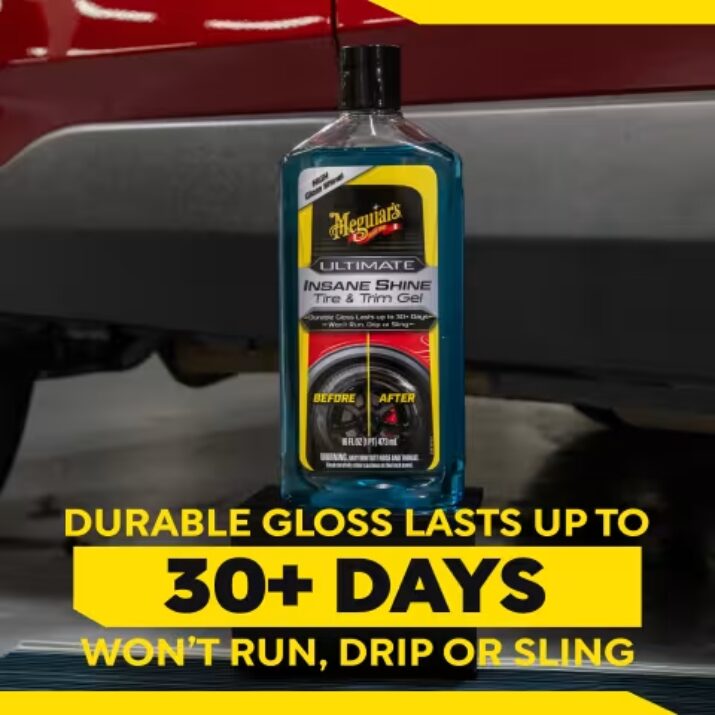 Meguiar's Ultimate Insane Shine Tire & Trim Gel 473ml – długotrwały żel do nabłyszczania opon i tworzyw - obrazek 2