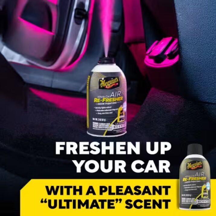 Meguiar's Whole Car Air Re-Fresher Ultimate Scent – Granat do trwałego odświeżania wnętrza i klimatyzacji - obrazek 3